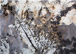Golden Butterfly Brazil Origin Polished Granite Slab
