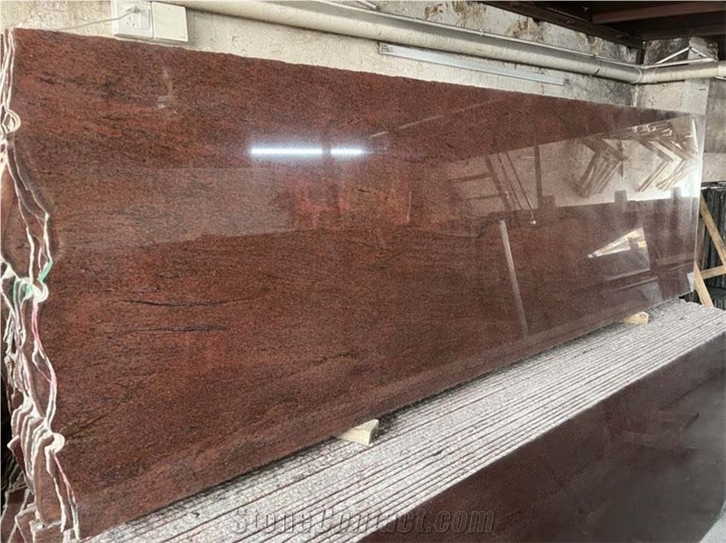Popular Multicolor Red Bright Granite Slab