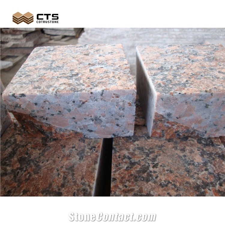 G562 Cubic Natural Granite For Outdoor Paving Stone Good