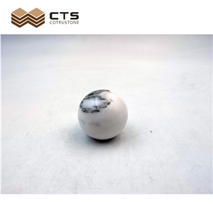 Home Decor Marble Products Small Hand Ball Ornamental Stone