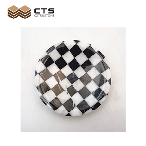 Interior Home Decor Marble Tray Checkerboard Style Plates Interior Home Decor Marble Tray Checkerboard Style Plates