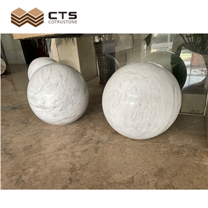 Volakas Marble Decorative Ball Feature Furniture Enjoy Life