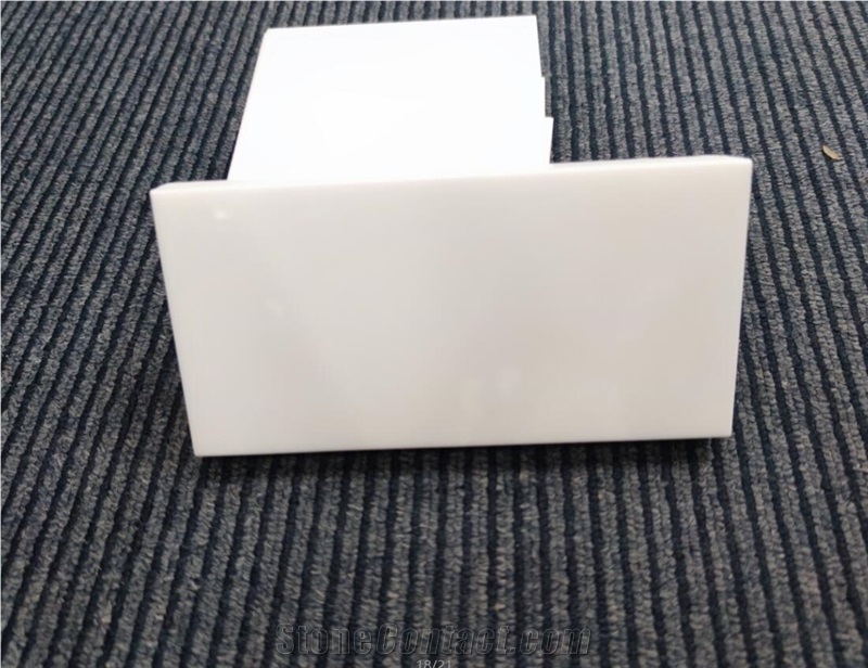 White Nano Crystal Glass Stone AA Class