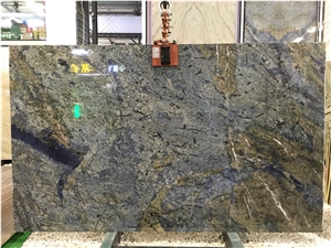 Azul Bahia Granite Polished Slabs Tiles 12245#