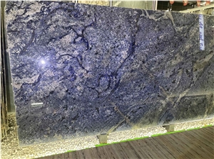 Azul Bahia Granite Polished Slabs Tiles 12648#