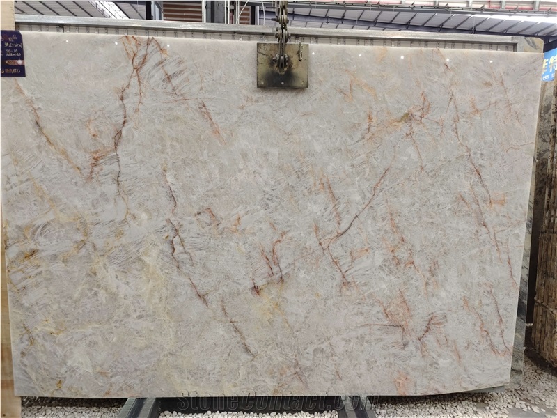 Fjord Quartzite Brazil White Quartzite Polished Slabs Tiles