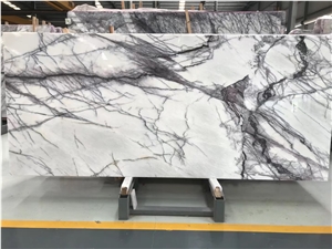 Italy Blue Ice Marble Polished Slab Tile