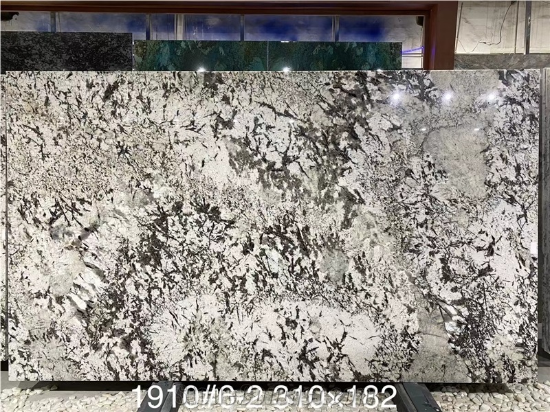 Silver Fox Granite Polished Slabs Tiles