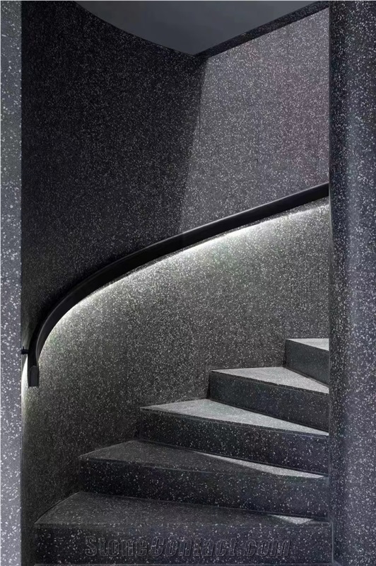 Indoor Cement Flooring Aggregate Terrazzo Tile Slab