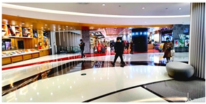 Multiple Color Cement Terrazzo Tile Nature Stone Vein