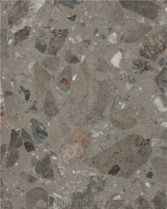 Precast Concrete Bespoke Cement Terrazzo Tile Slab