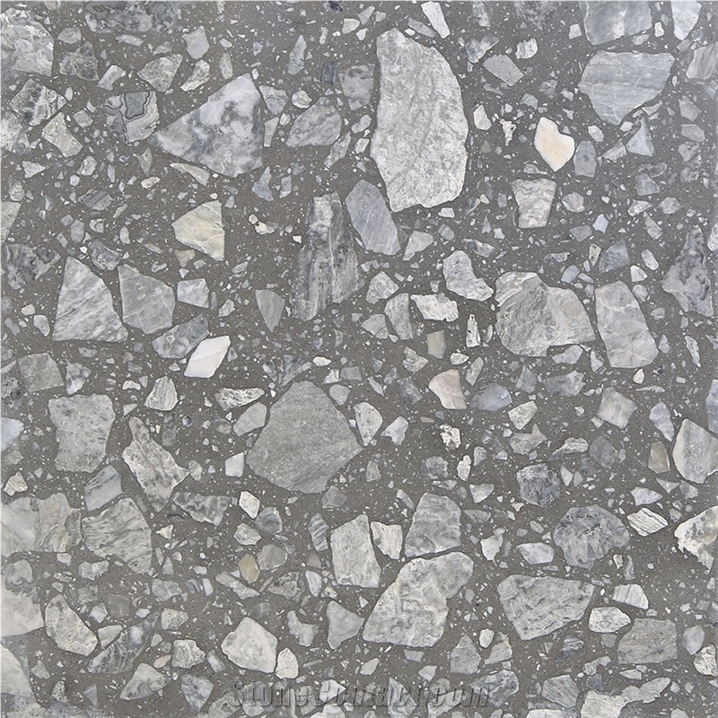 Precast Concrete Bespoke Cement Terrazzo Tile Slab