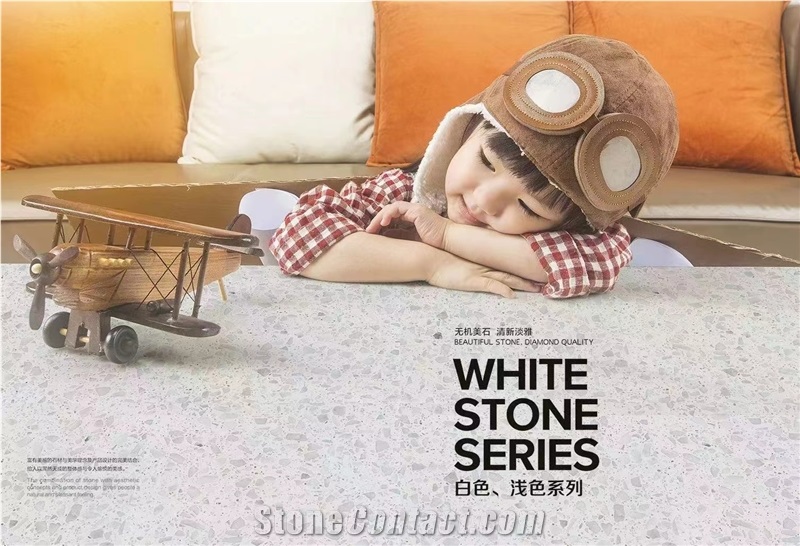 Stone Cement Terrazzo Marble Outdoor Portugal Beige