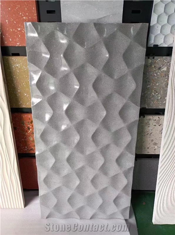 Stone Sculpture Cement Terrazzo Nature Aggregate Tile