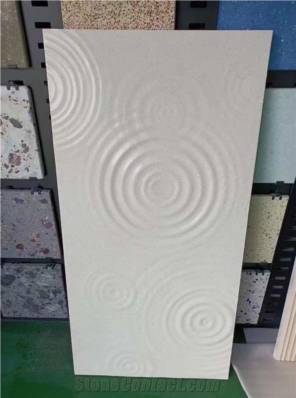 Stone Sculpture Cement Terrazzo Nature Aggregate Tile