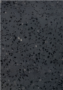 White Grey Cement Terrazzo Personalized Aggregate Tile