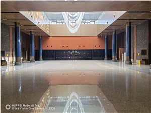 Xiongan New Distrcit Cement Terrazzo Tile Slab Personalized