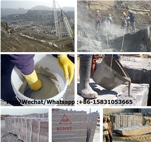 Non Explosive Expansive Mortar For Rock Demoliton