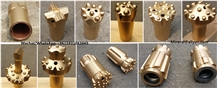 34Mm 6 Buttons Taper Drilling Rock Drill Bit