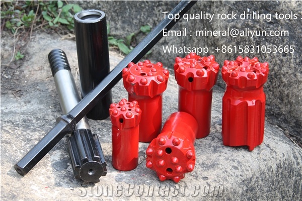 34Mm 6 Buttons Taper Drilling Rock Drill Bit