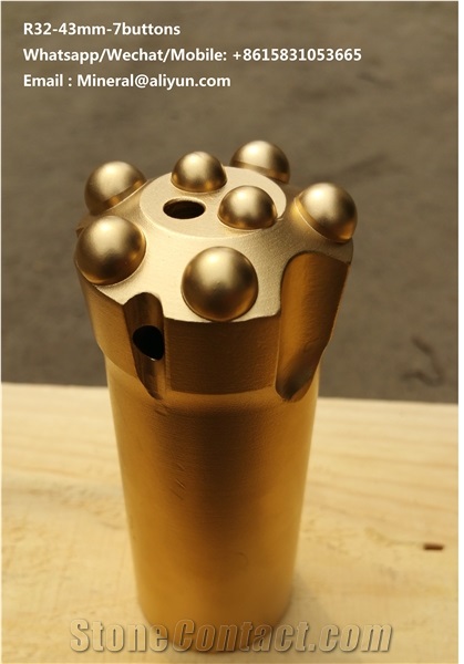 6 Buttons Knock Off Drill Bits