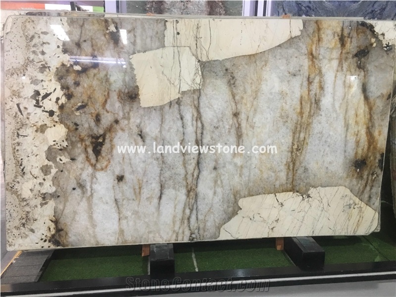 Pandora White Granite Slab For Wall And Floor Tiles