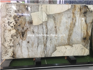 Pandora White Granite Slab For Wall And Floor Tiles