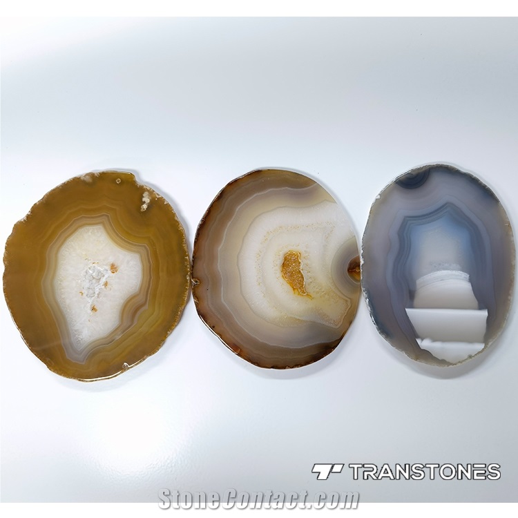 Polished Agate Slices Backlit Agate Stone Onyx Slabs Price