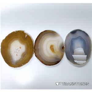 Polished Agate Slices Backlit Agate Stone Onyx Slabs Price