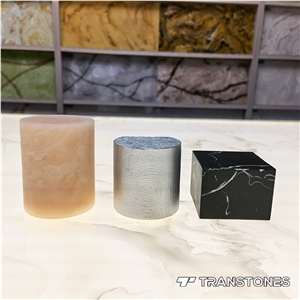 Polished Matt Artificial Stone Translucent Onyx Home Decoration Products