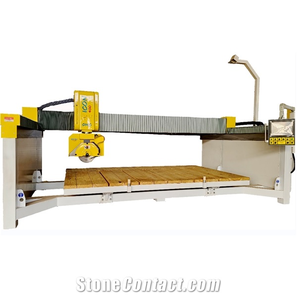 ICON400 CNC Bridge Saw Stone 5 Axis Sink Countertop Cutting Machine