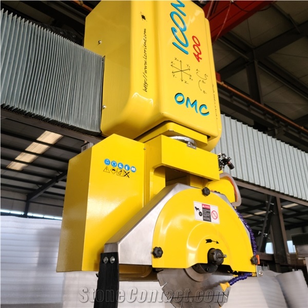 ICON400 CNC Bridge Saw Stone 5 Axis Sink Countertop Cutting Machine