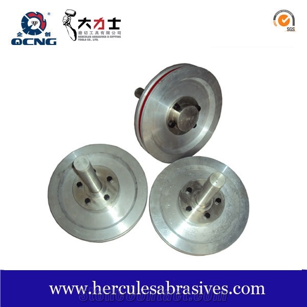 Aluminum Fly Wheel For Wire Saw Machines, Guide Pulley