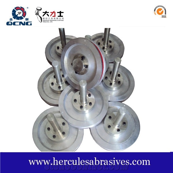 Aluminum Fly Wheel For Wire Saw Machines, Guide Pulley