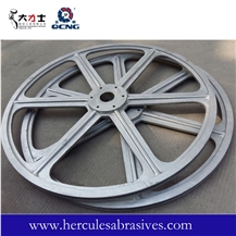 CNC Wire Saw Machine Wheel, Flyhweel, Guide Pulley