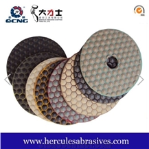 Dry Wet Granite Marble Quartz Polishing Pads 3Step