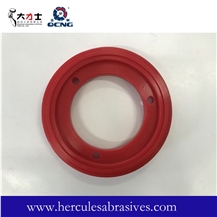Rubber Ring For Guide Pulley, Cnc Wire Saw Machine Wheel
