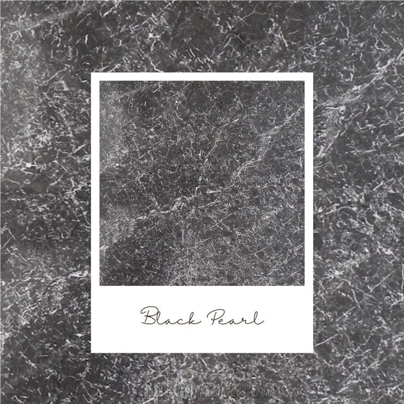 Black Pearl Marble Slabs - Stone