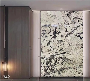 Brazil Havana Beige Gold White Granite Slab In China Market