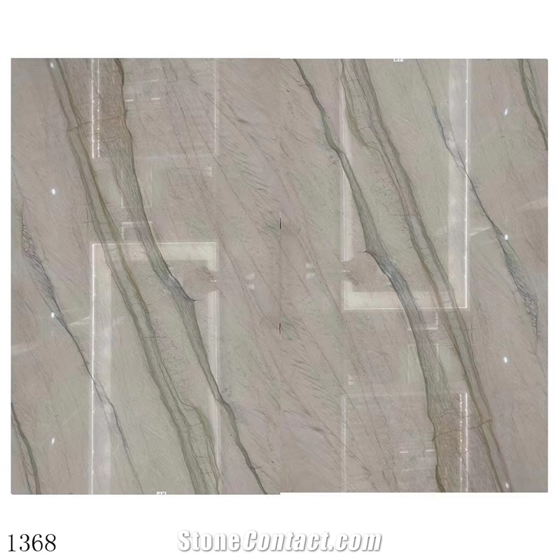 Brazuk Kalahari Beige Ivory Quartzite Slab In China Market