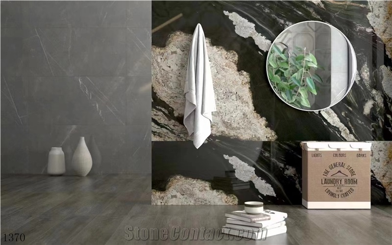 Casablanca Black Quartzite Slab In China Stone Market