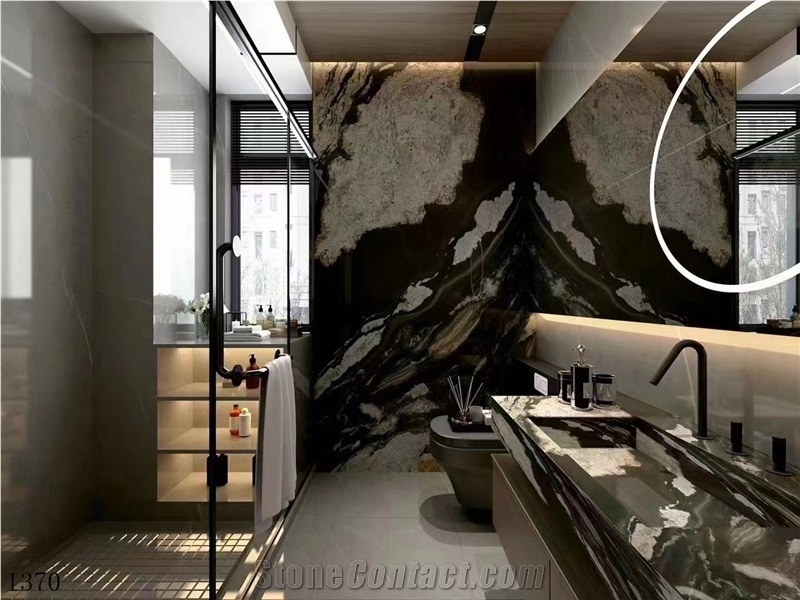 Casablanca Black Quartzite Slab In China Stone Market