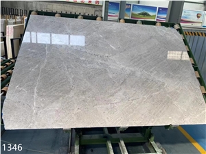 Castle Grey Marble Tundra Light Grey Marble Slab In China