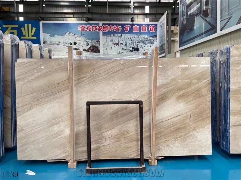Daino Imperiale Fiocco Di Neve Breccia Sarda Olimpia Beige