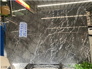 Grigio Carnico Marble Marmo Argentato Timau Grey Marble Slab
