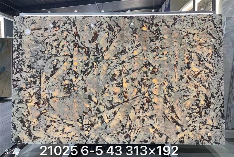 Havana Beige Gold Granite Slab In China Stone Market