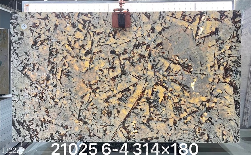 Havana Beige Gold Granite Slab In China Stone Market