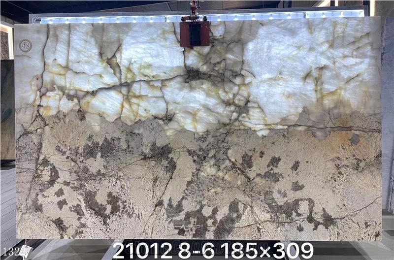 Havana Beige Gold Granite Slab In China Stone Market