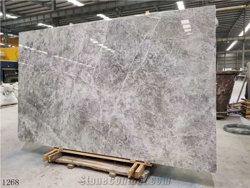 Ice Silver Spider Dora Ash Cloud Marble Tiles
