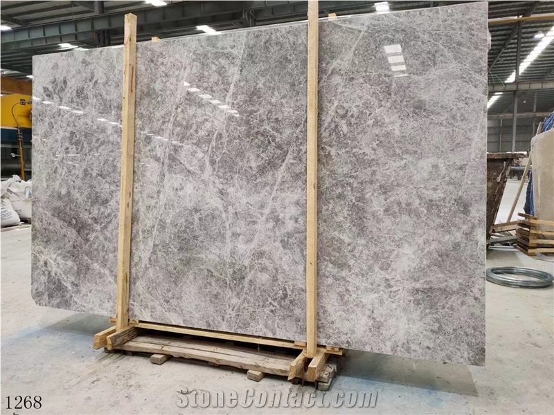 Ice Silver Spider Dora Ash Cloud Marble Tiles